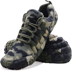 Camouflage Barefoot Trail Running Sneakers